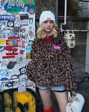 【YURA】Collaboration Fur Hoodie