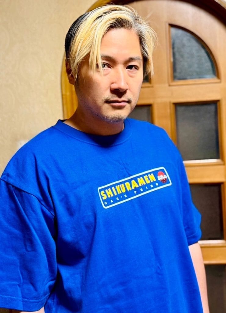 【SHIKURAMEN】Collaboration Heavy Weight T-Shirt(Royal Blue) - 画像 (2)