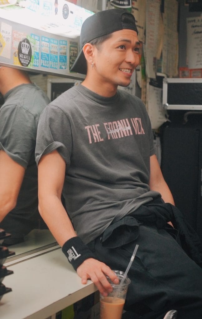 【THE FRANK VOX】Collaboration Washed T-Shirt(Peper) - 画像 (3)