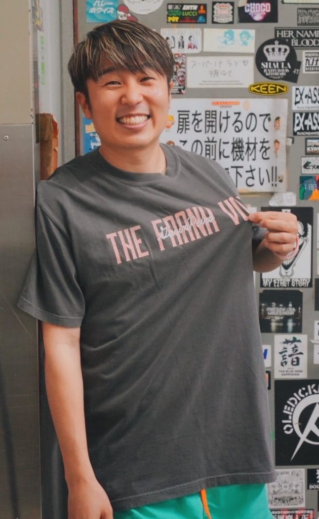 【THE FRANK VOX】Collaboration Washed T-Shirt(Peper) - 画像 (4)