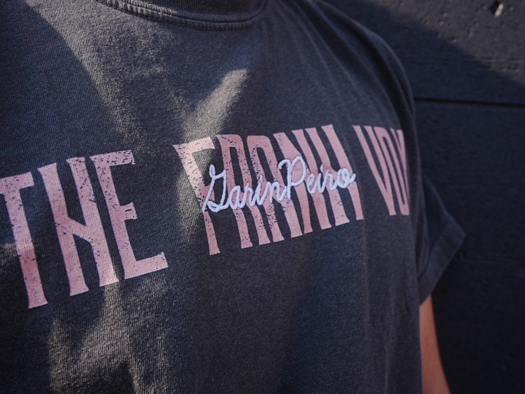 【THE FRANK VOX】Collaboration Washed T-Shirt(Peper) - 画像 (8)