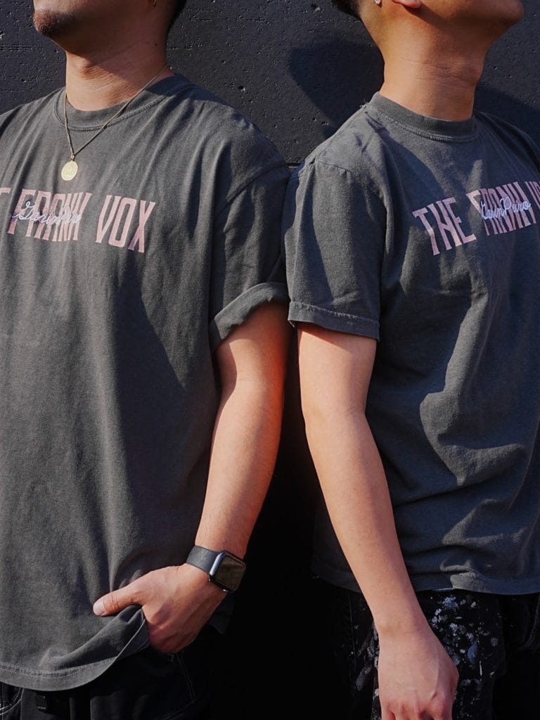 【THE FRANK VOX】Collaboration Washed T-Shirt(Peper) - 画像 (7)