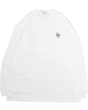 【SIMPLE】Big Silhouette Long T-shirt
