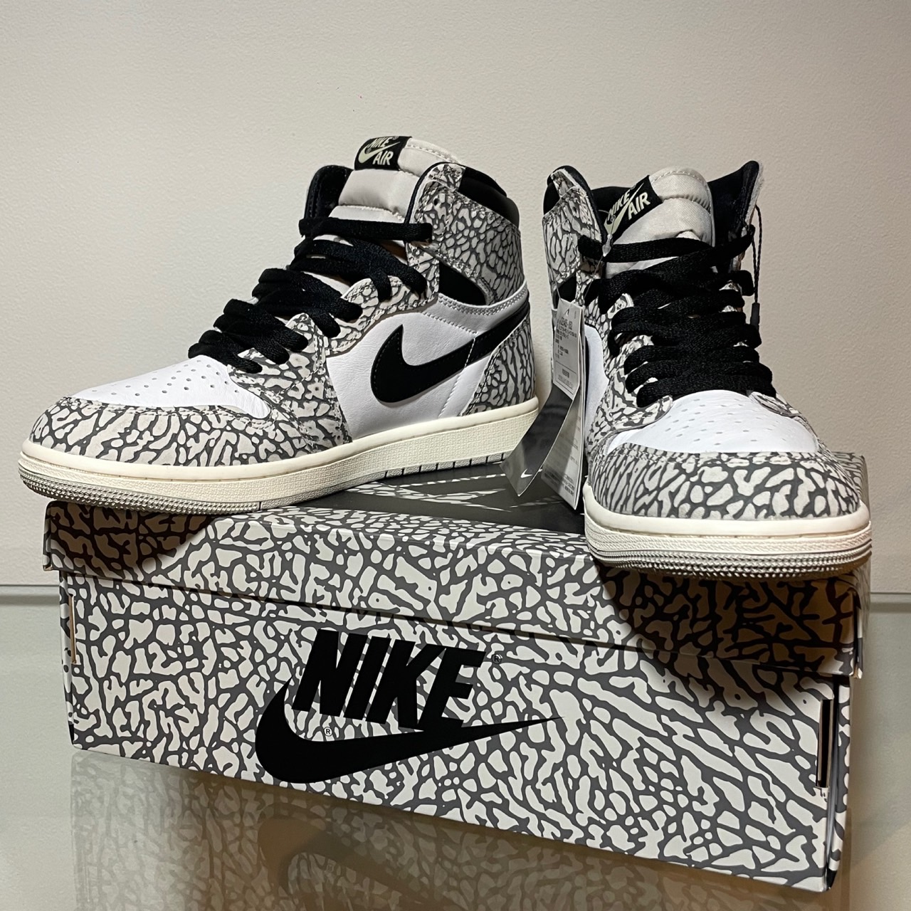 Nike Air Jordan 1 High OG”White Cement/Safari” 27.5㎝