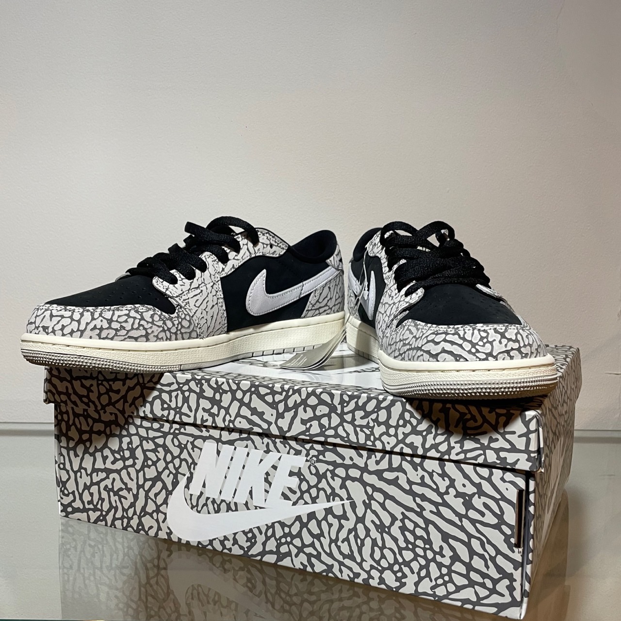 Nike Air Jordan 1 Retro Low OG”Black Cement” 27.5㎝