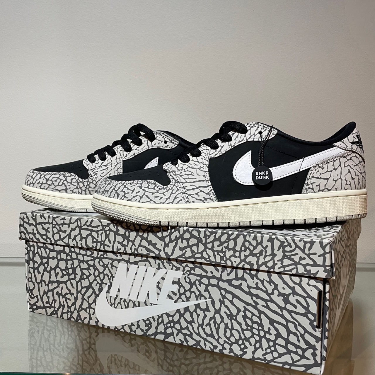 Nike Air Jordan 1 Retro Low OG”Black Cement” 27.5㎝ - 画像 (2)