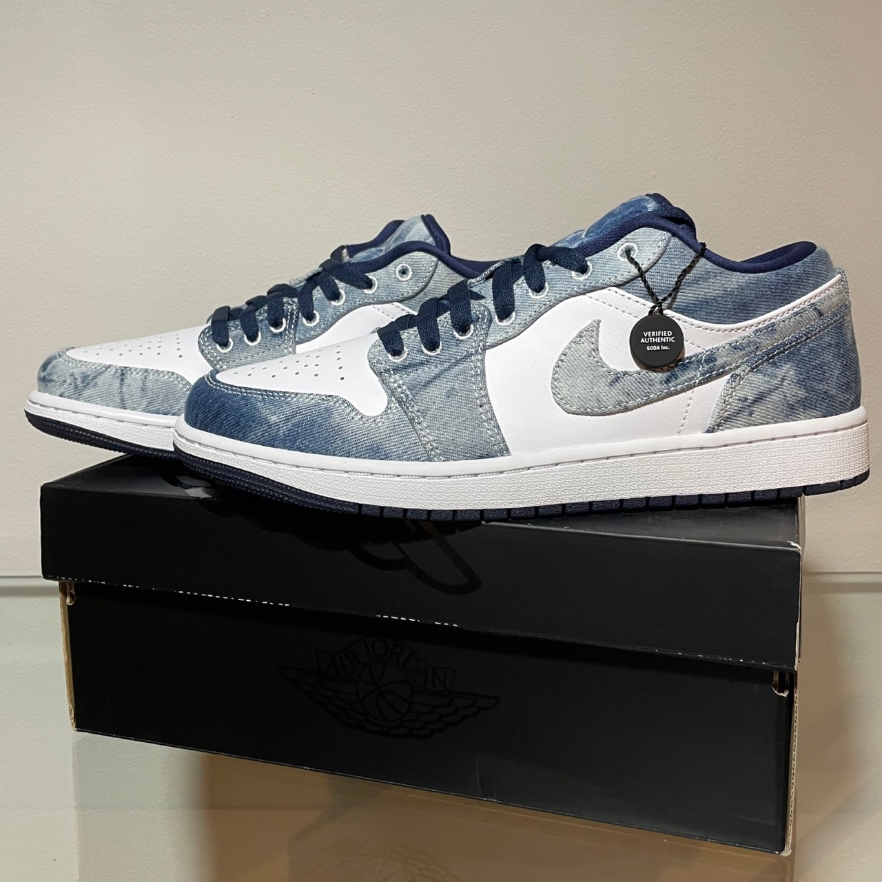【日本未発売】Nike Air Jordan 1 Low SE”Washed Denim” 27.5㎝ - 画像 (2)