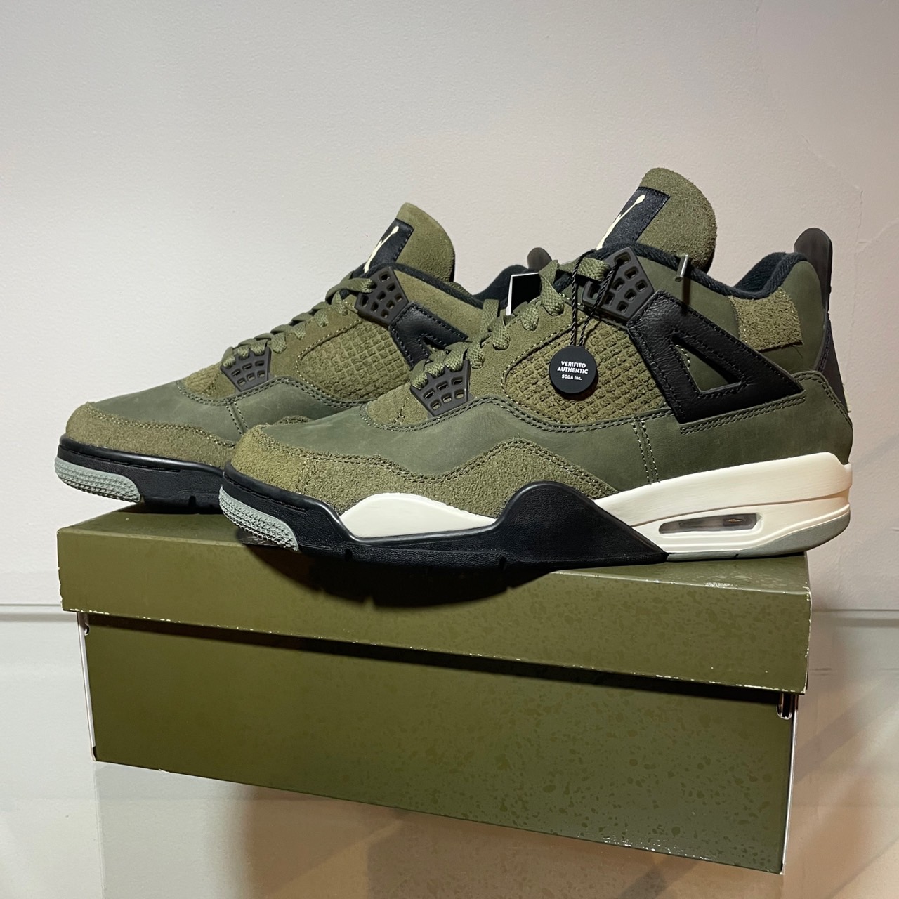 Nike Air Jordan 4 Retro SE Craft”Olive” 27.5㎝ - 画像 (2)