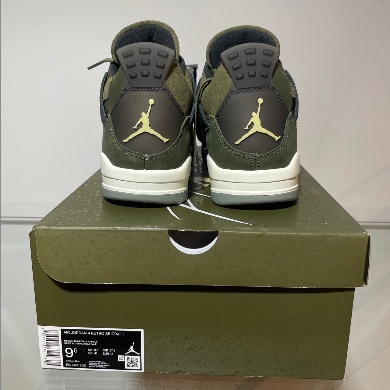Nike Air Jordan 4 Retro SE Craft”Olive” 27.5㎝ - 画像 (3)