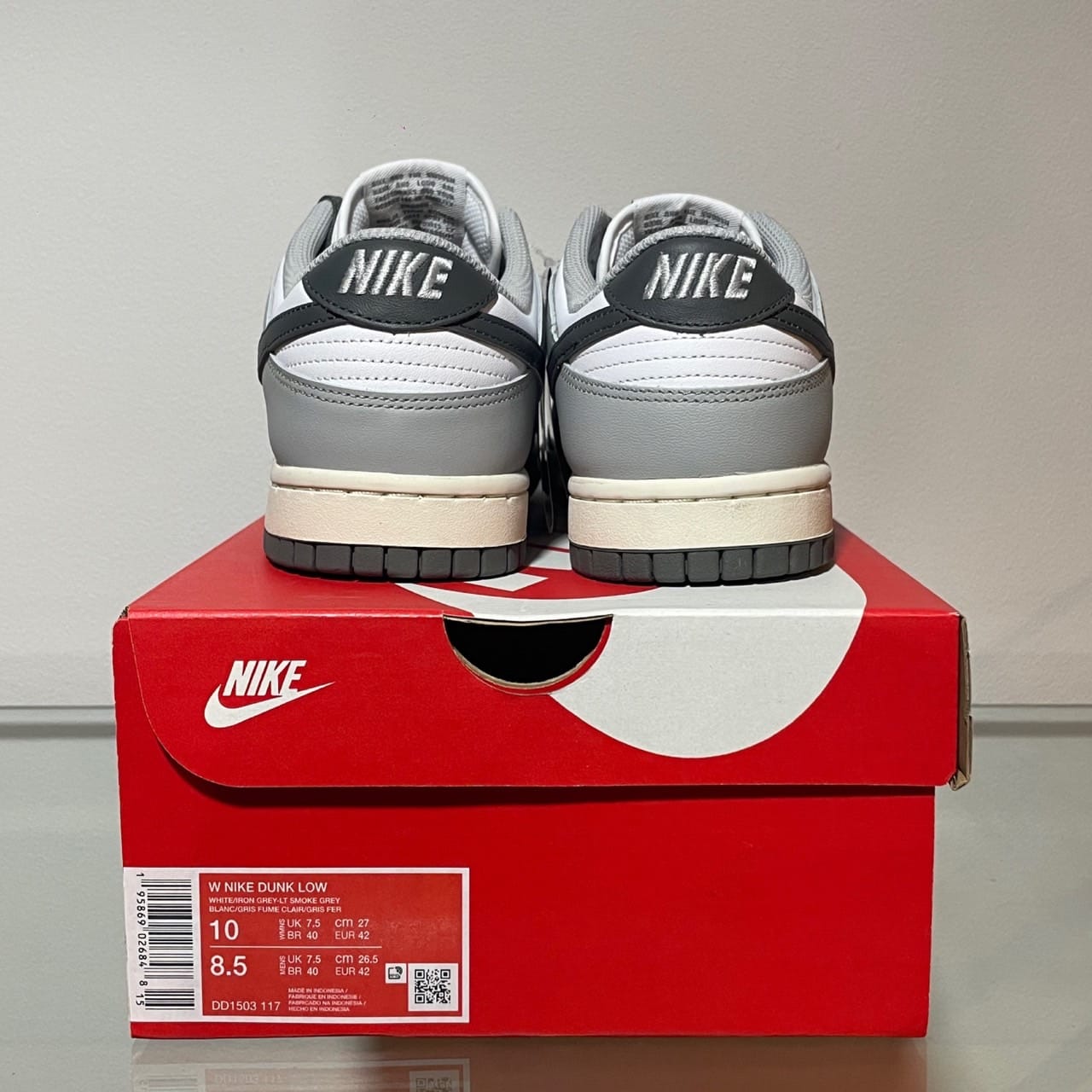 Nike SB Dunk Low ”White Light Smoke Grey” 27.0㎝ - 画像 (2)