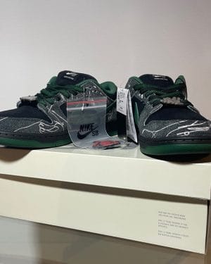 There Skateboards × Nike SB Dunk Low Pro”Anthracite and Gorge Green”　27.5㎝
