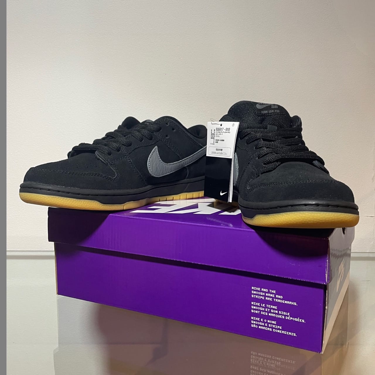 Nike SB Dunk Low Pro”Black/Fog” 27.0㎝