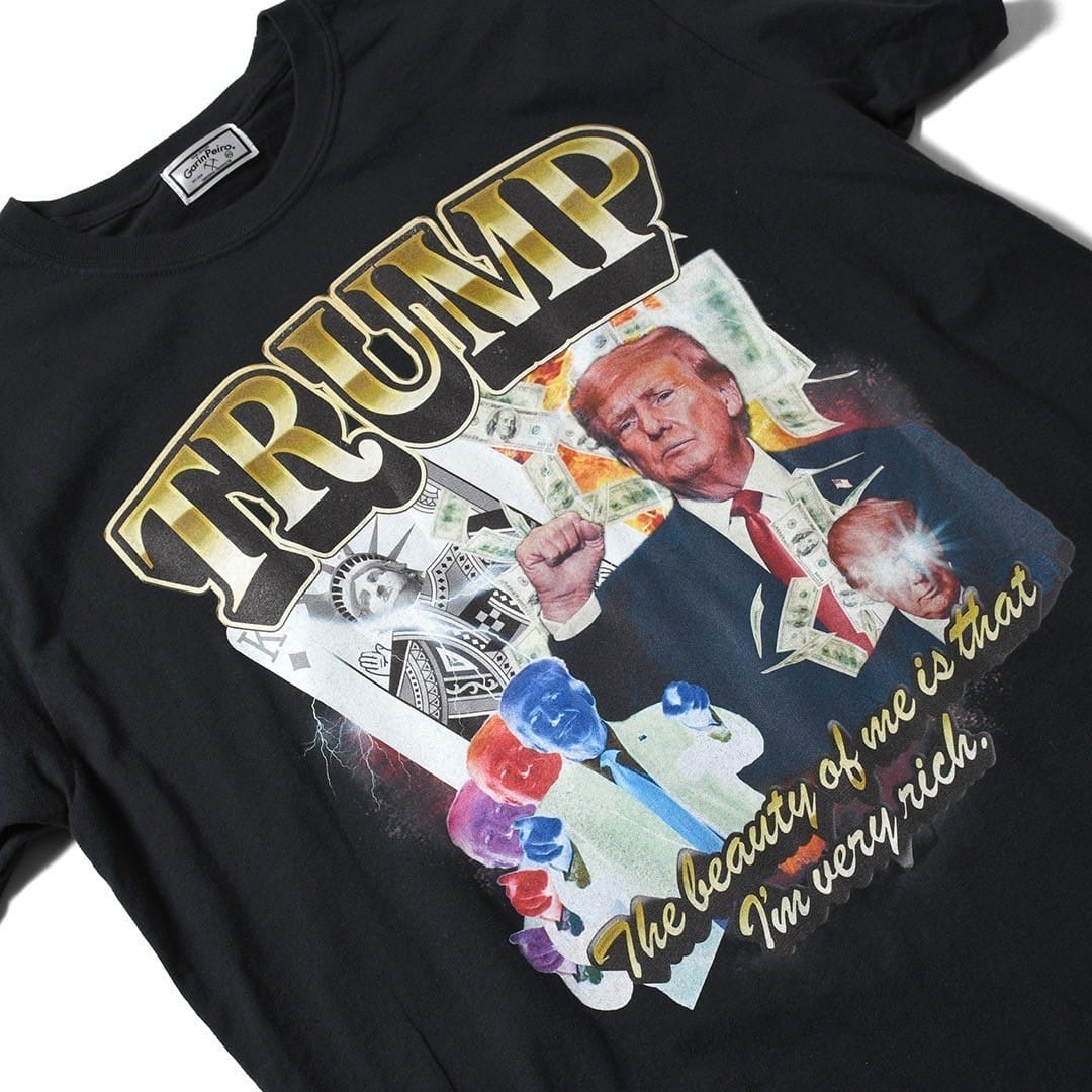 【TRUMP 】Heavy Weight Washed T-Shirt - 画像 (2)