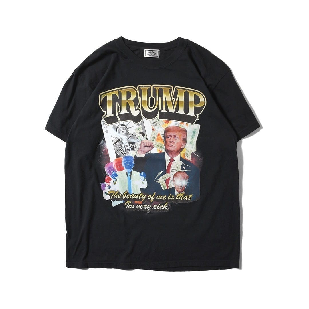 【TRUMP 】Heavy Weight Washed T-Shirt
