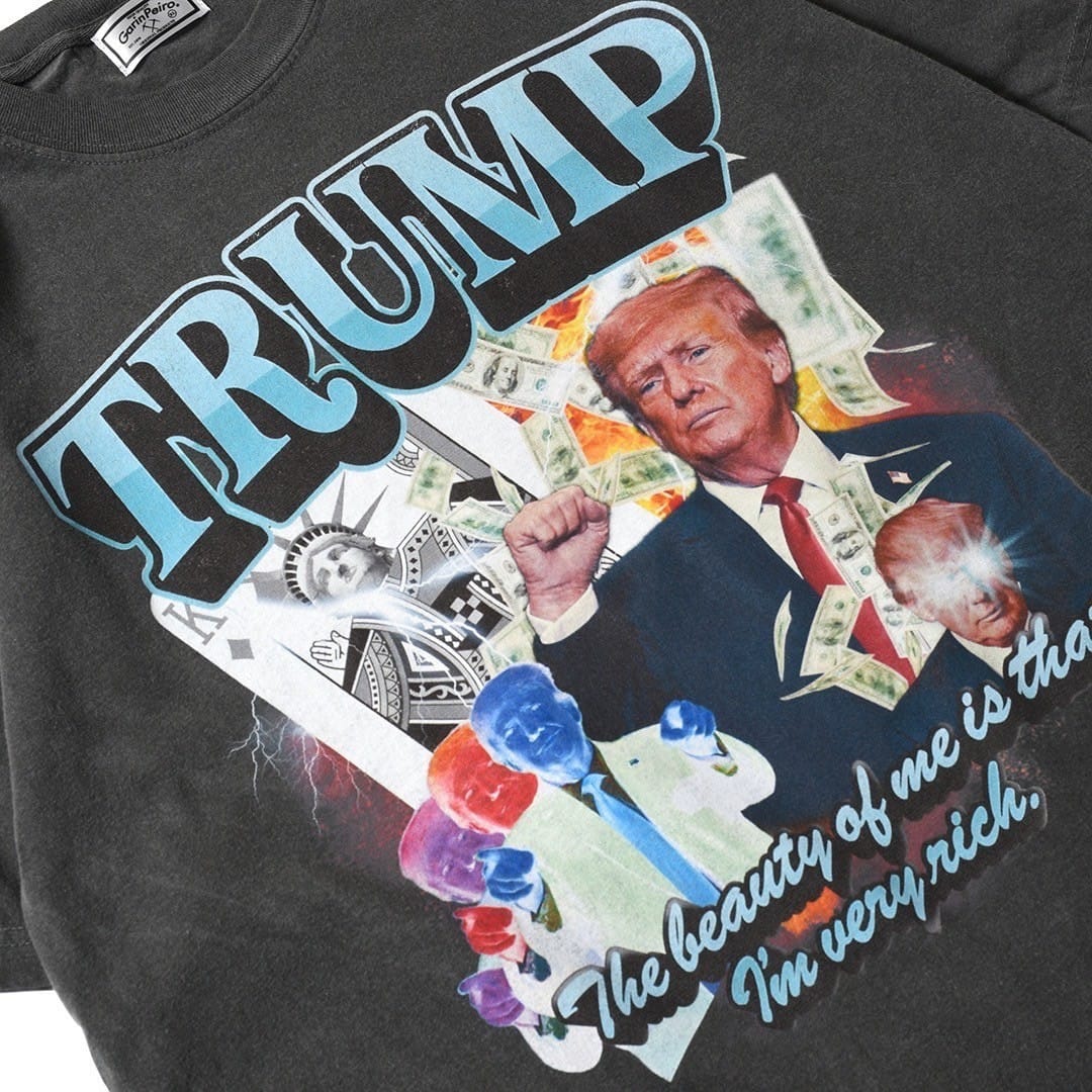 【TRUMP 】Heavy Weight Washed T-Shirt - 画像 (4)