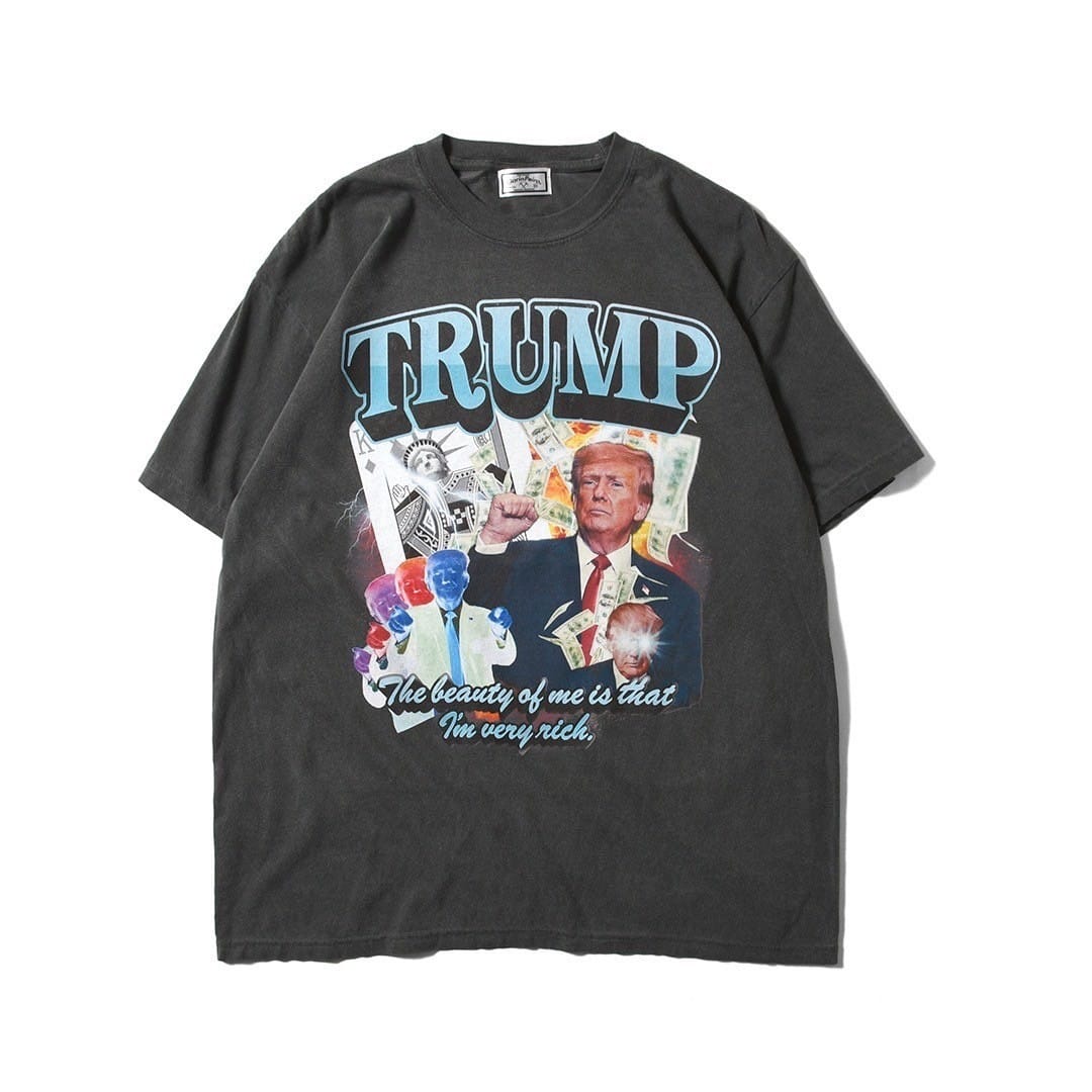 【TRUMP 】Heavy Weight Washed T-Shirt - 画像 (3)