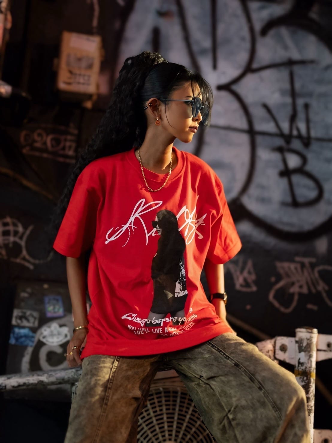 【葉山潤奈】Produce Heavy Weight T-Shirt