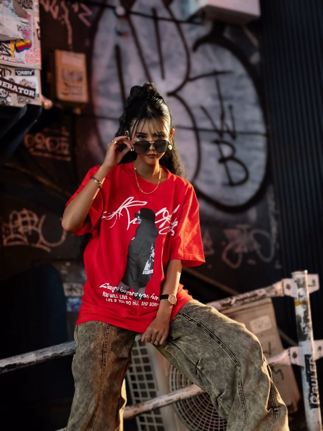 【葉山潤奈】Produce Heavy Weight T-Shirt - 画像 (8)