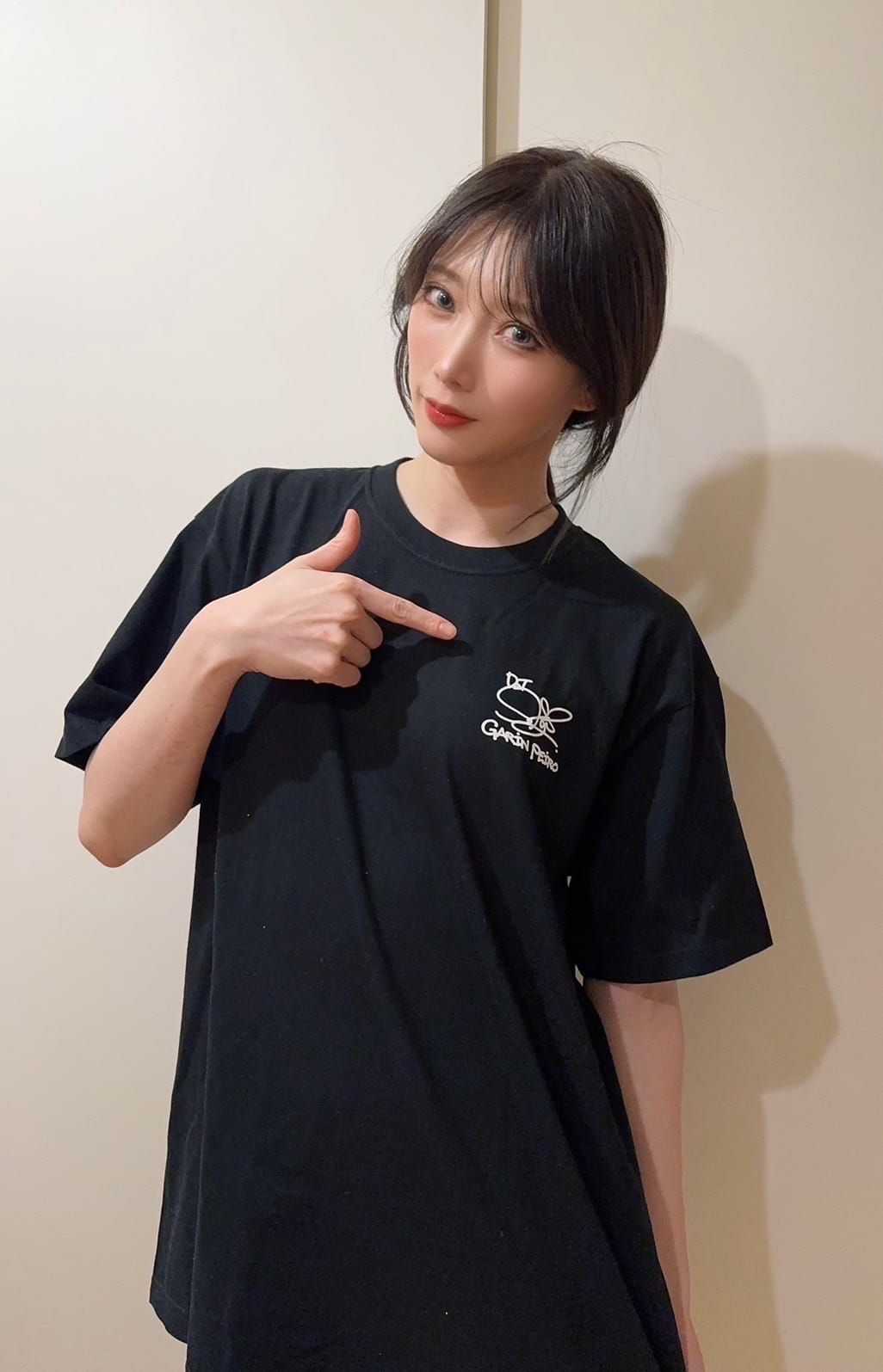 【赤井 沙希】Collaboration Heavy Weight T-Shirt - 画像 (3)