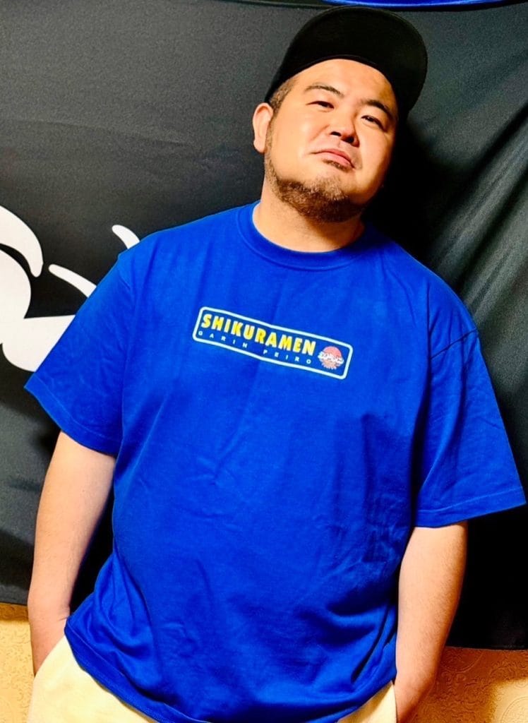 【SHIKURAMEN】Collaboration Heavy Weight T-Shirt(Royal Blue) - 画像 (4)