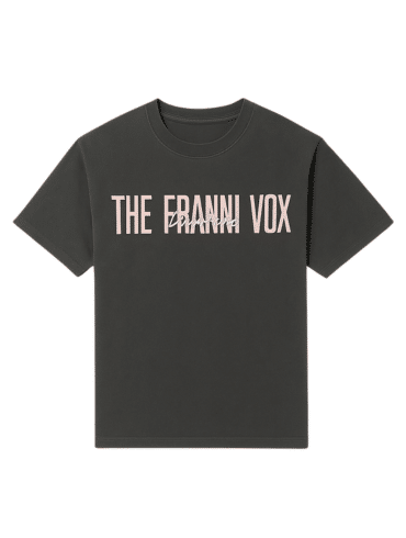 【THE FRANK VOX】Collaboration Washed T-Shirt(Peper)