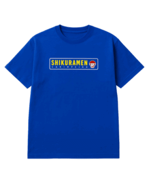 【SHIKURAMEN】Collaboration Heavy Weight T-Shirt(Royal Blue)