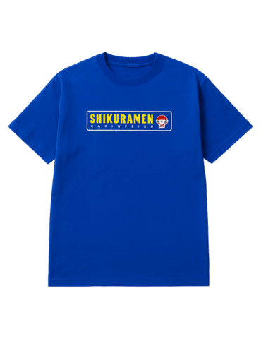 【SHIKURAMEN】Collaboration Heavy Weight T-Shirt(Royal Blue)