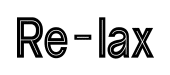 re-lax